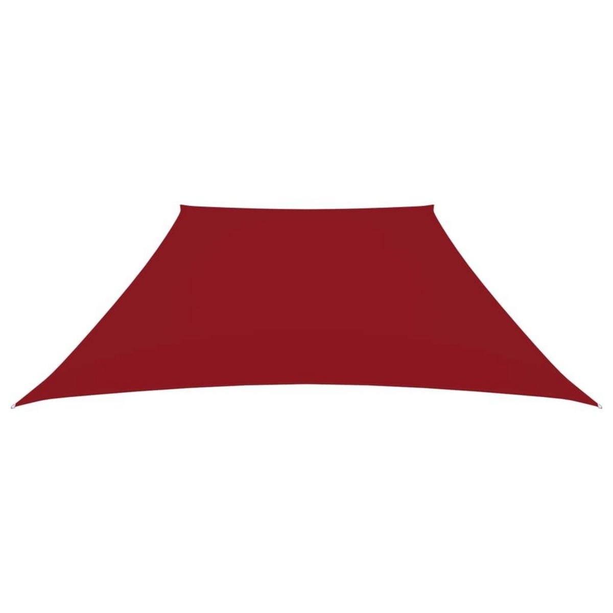 VIDAXL Voile de parasol Tissu Oxford trapeze 2/4x3 m Rouge