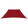 Voir la diapositive 2 : VIDAXL Voile de parasol Tissu Oxford trapeze 2/4x3 m Rouge