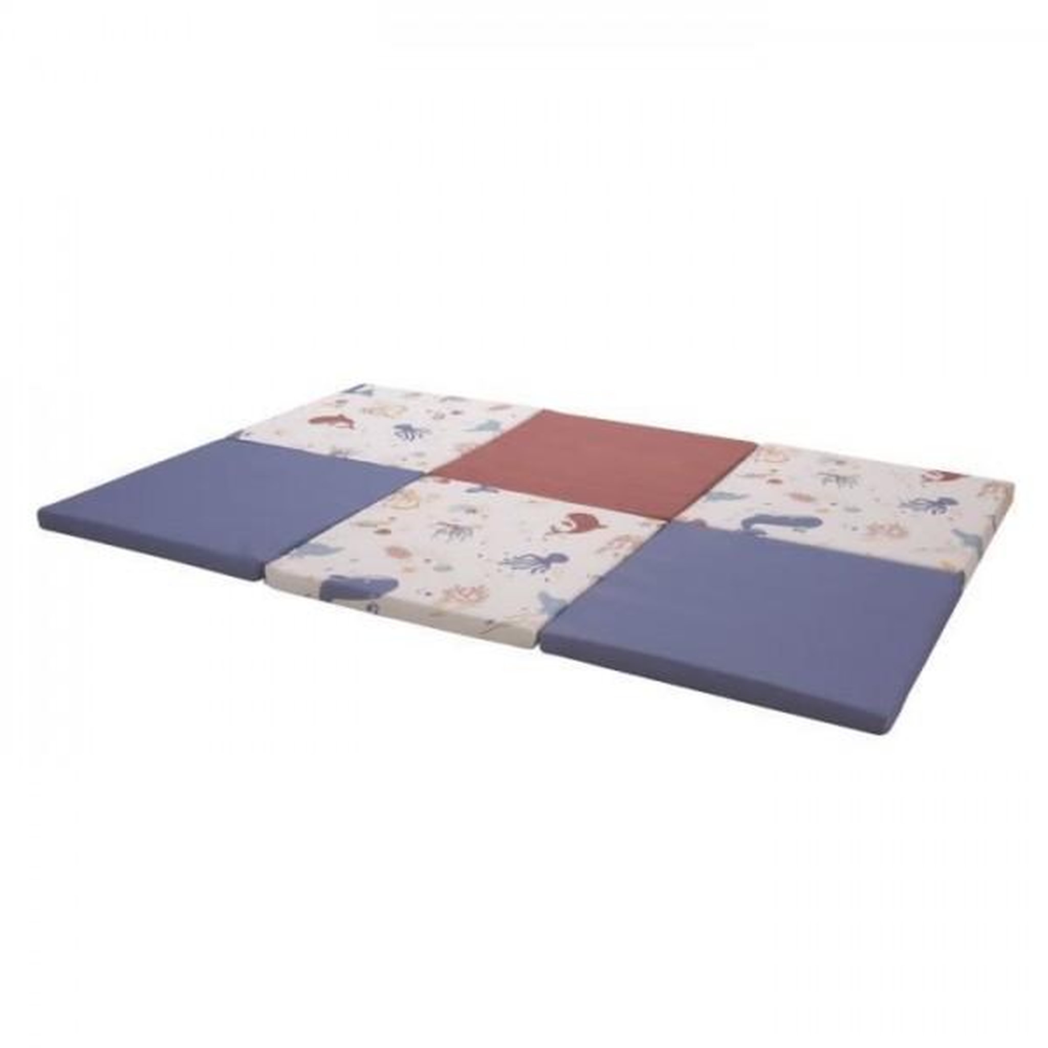 TINEO Maxi Tapis d'éveil Malin TINEO TRESORS DE L'OCEAN 5en1 - Tapis évolutif multifonction - 120x180x5 cm