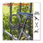Voir la diapositive 4 : Master lock Cable Antivol Vélo [1,8 m Câble] [Combinaison] [Extérieur] [Support Fixation Vélo] 8120EURDPRO