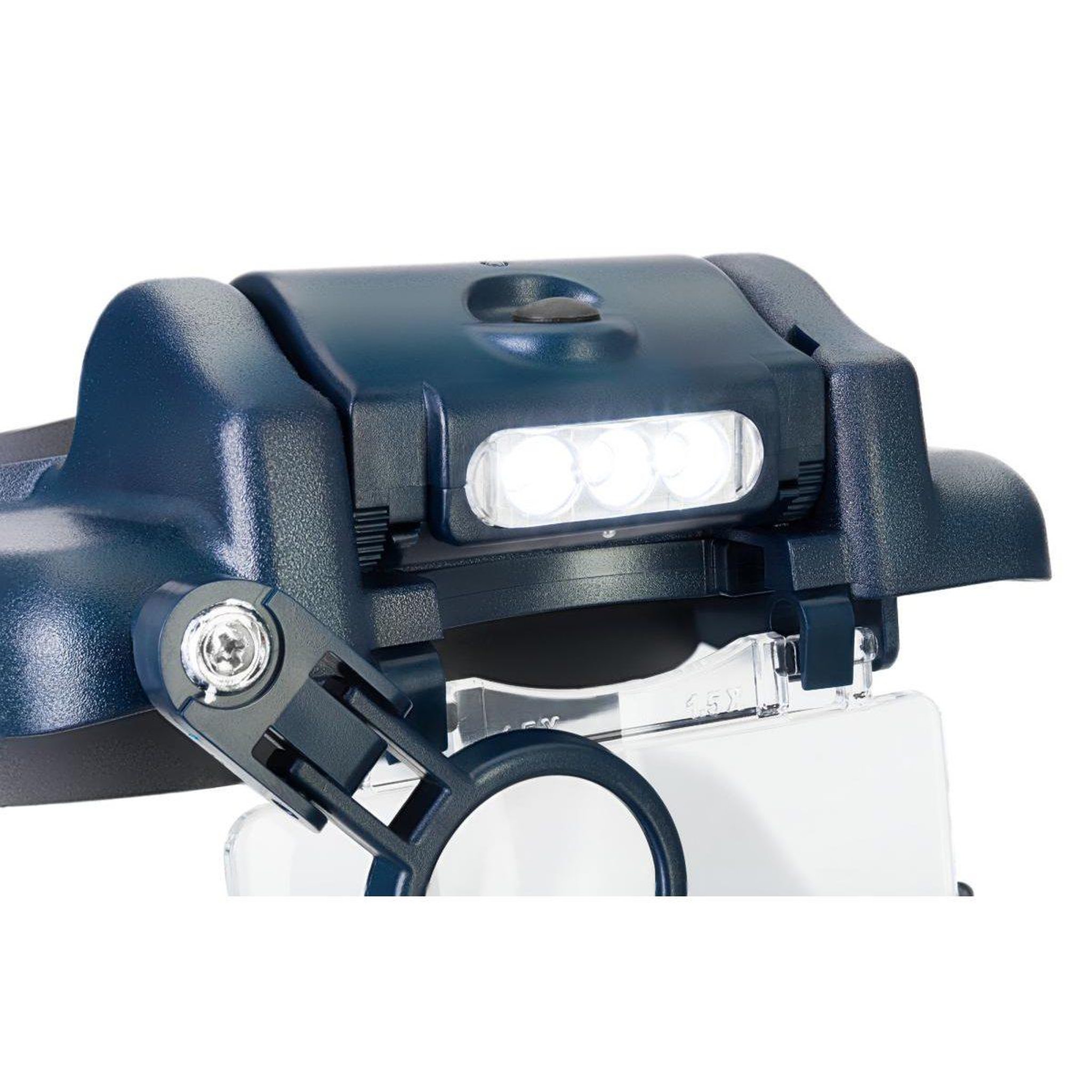 Voir la diapositive 4 : LEVENHUK Loupe frontale rechargeable  discovery crafts dhr 10