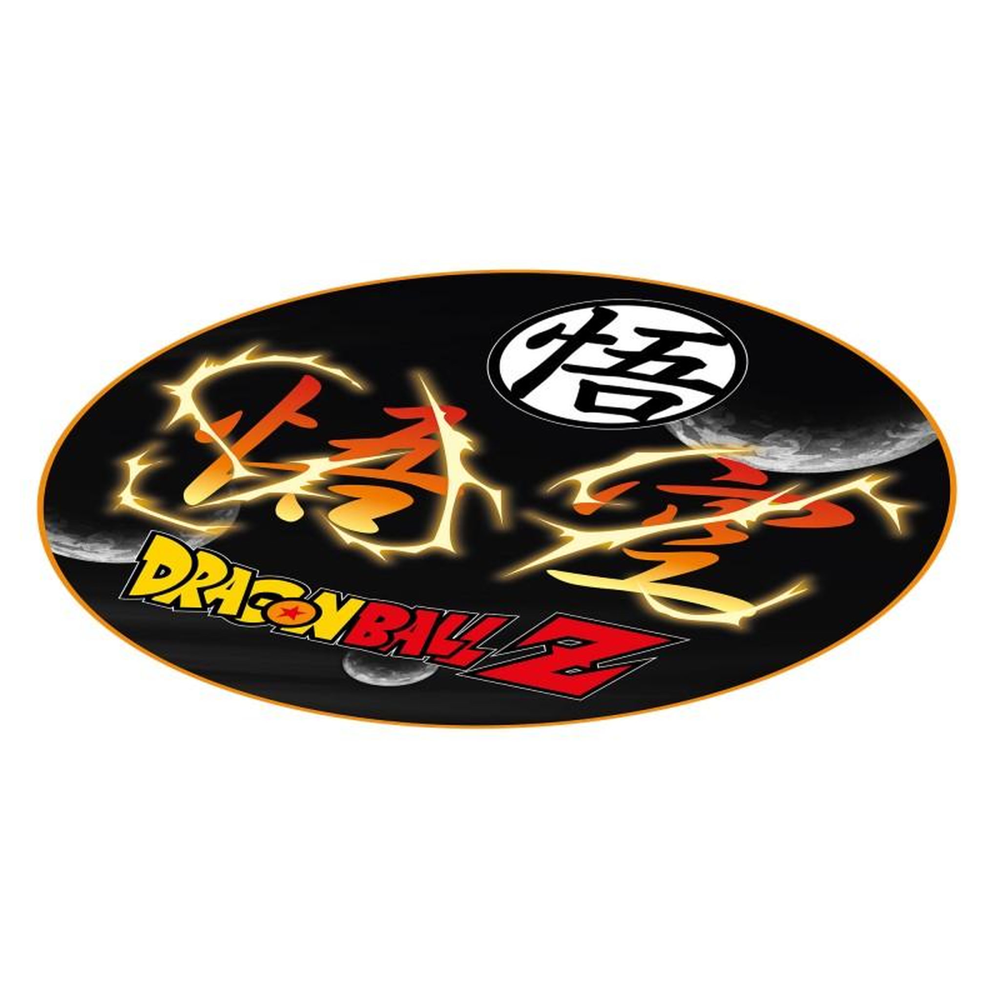 Voir la diapositive 2 : Subsonic Tapis de sol gamer DBZ Dragon Ball Z Noir