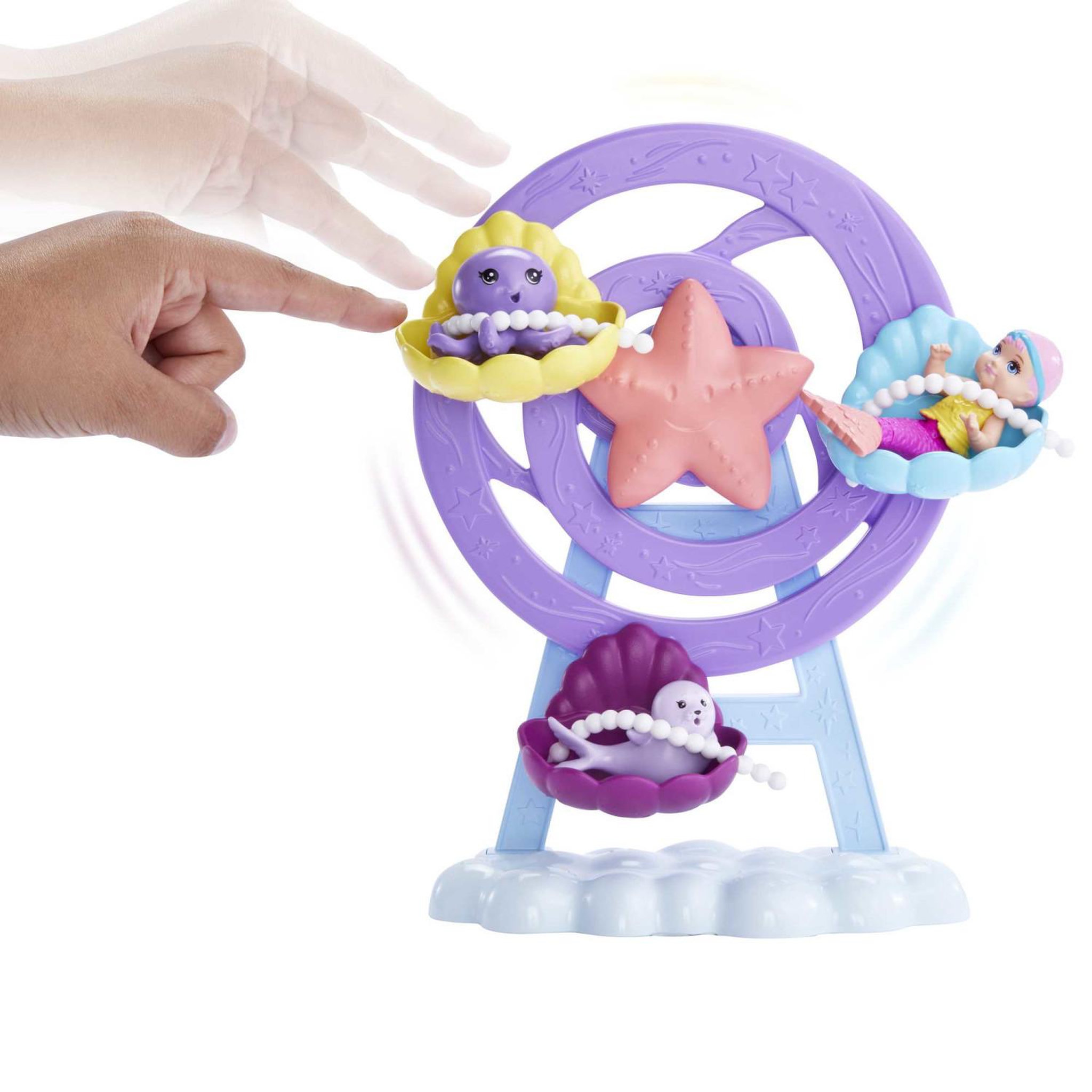 Voir la diapositive 2 : BARBIE Coffret Barbie Dreamtopia violet