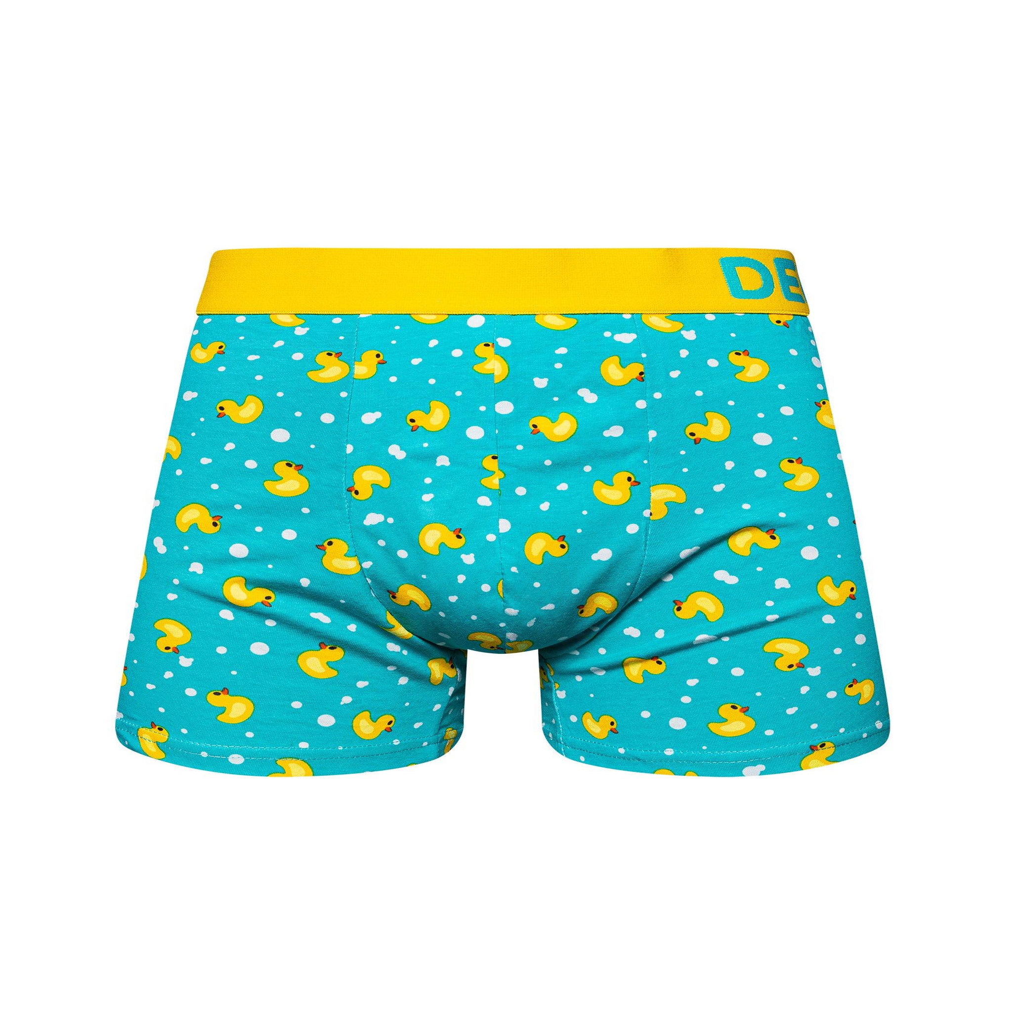 DEDOLES Boxer homme canards de bain. Coloris disponibles : Bleu
