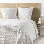 Paris Prix Couvre-Lit & 2 Housses de Coussin  Joana  240x260cm Naturel
