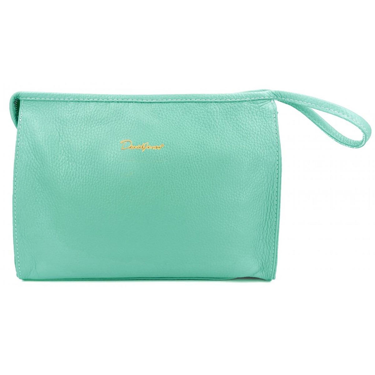 David Jones Trousse de toilette cuir de vachette