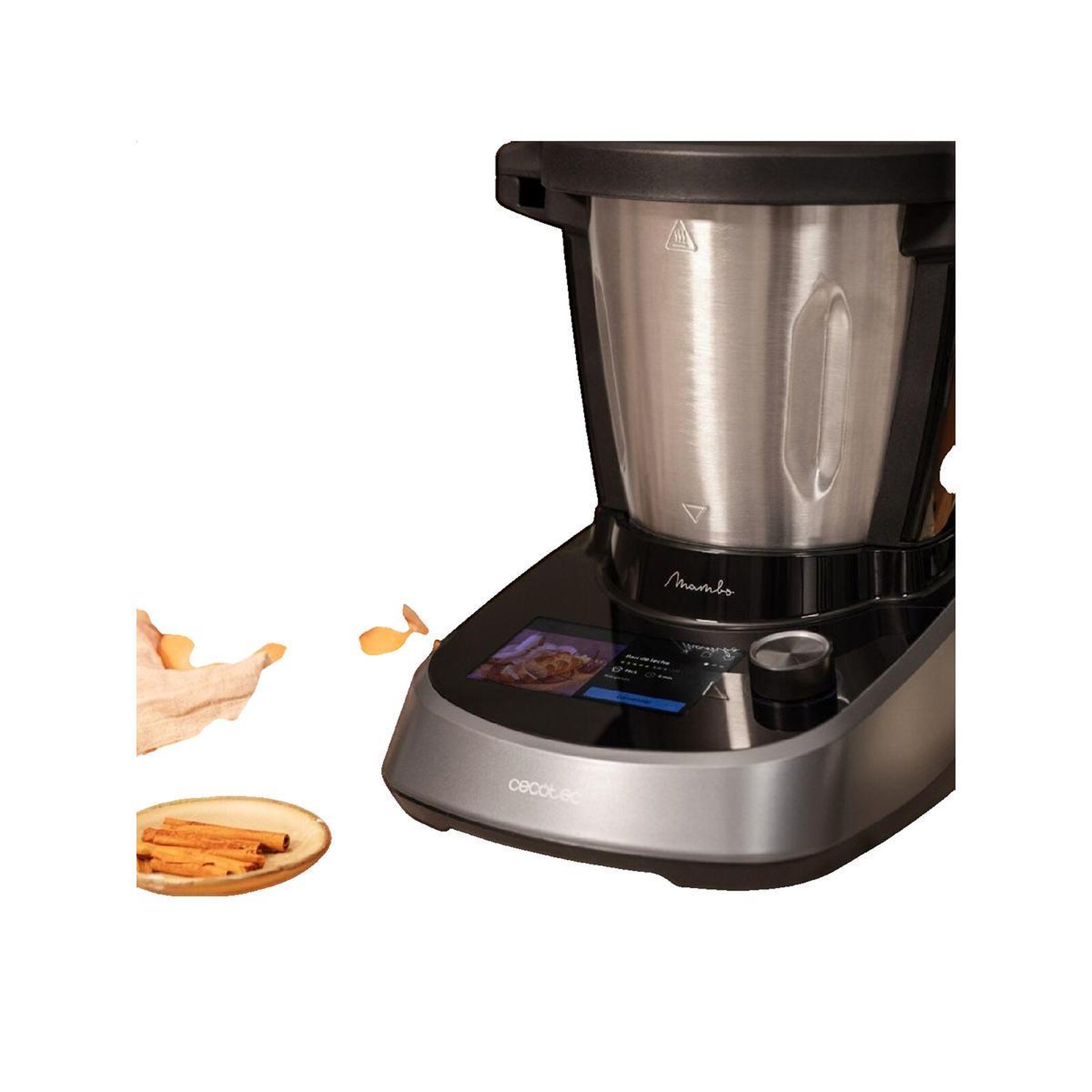 Voir la diapositive 2 : CECOTEC Robot multifonction Cecotec Mambo Touch Noir