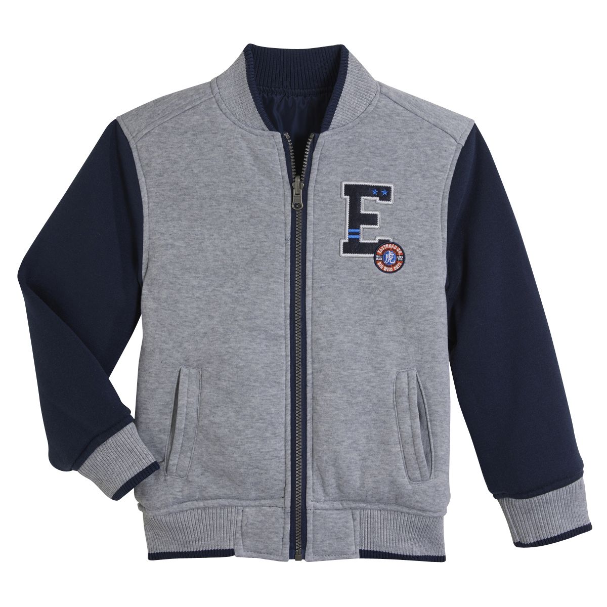 IN EXTENSO Blouson en molleton réversible garçon