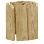 Voir la diapositive 4 : VIDAXL Rouleaux de bordure 3 pcs 120 cm bois de pin impregne