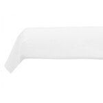 FUTURE HOME Taie traversin unie polycoton blanc éclatant blanc 43x186cm
