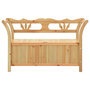 Voir la diapositive 3 : VIDAXL Banc 107x45x75,5 cm Bois de sapin solide