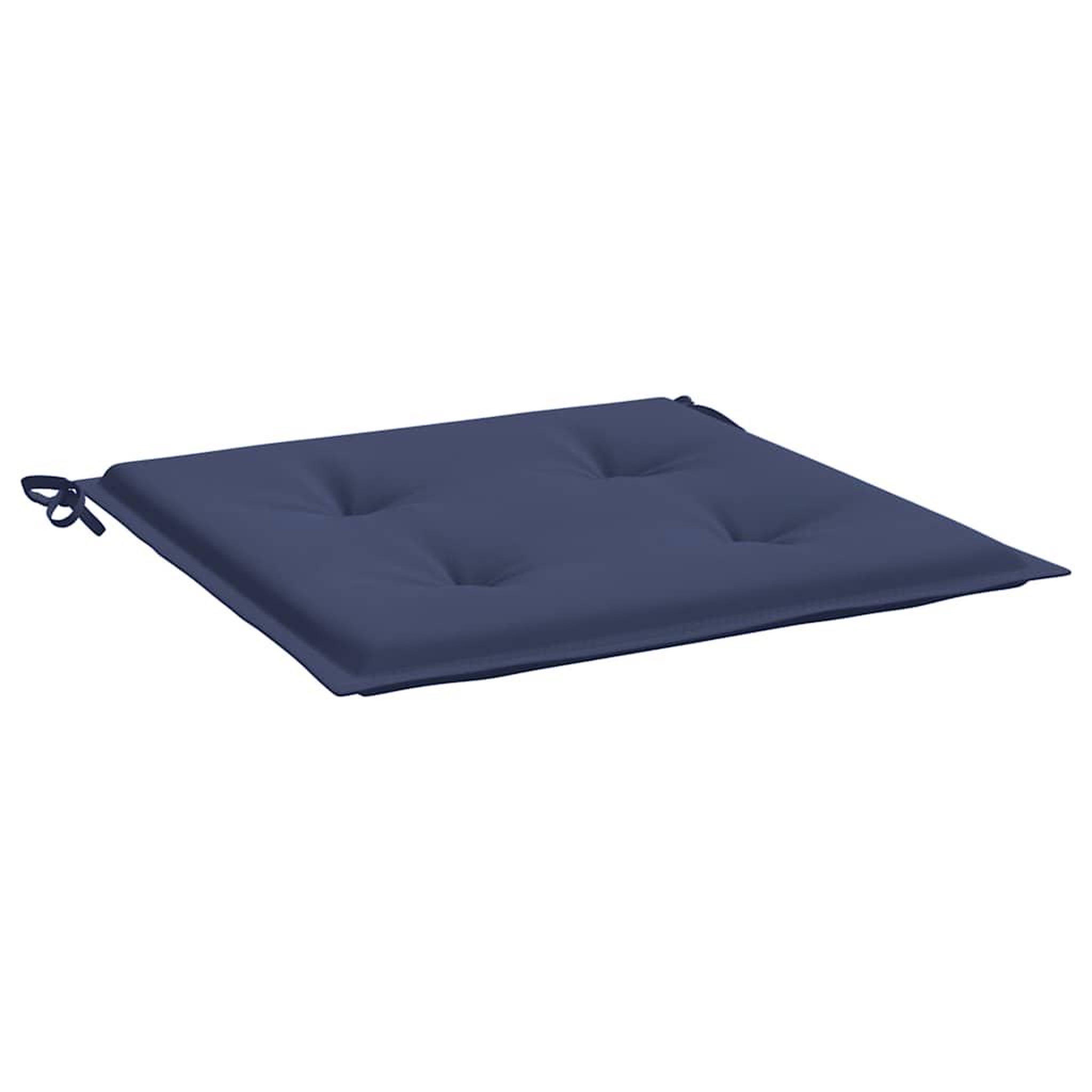 Voir la diapositive 4 : VIDAXL Coussins de palette lot de 4 bleu marine 40x40x3cm tissu oxford