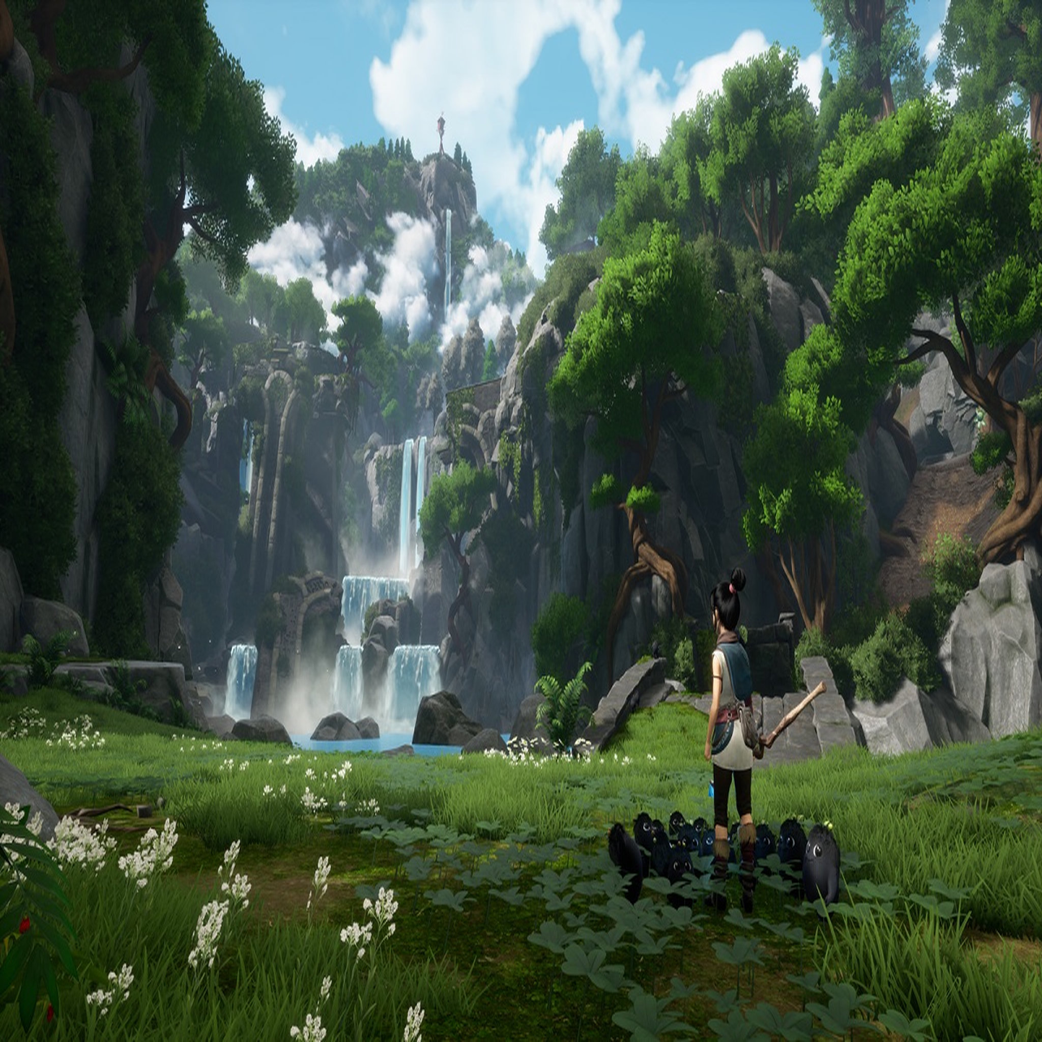 Voir la diapositive 2 : Kena : Bridge of Spirits Deluxe Edition PS4
