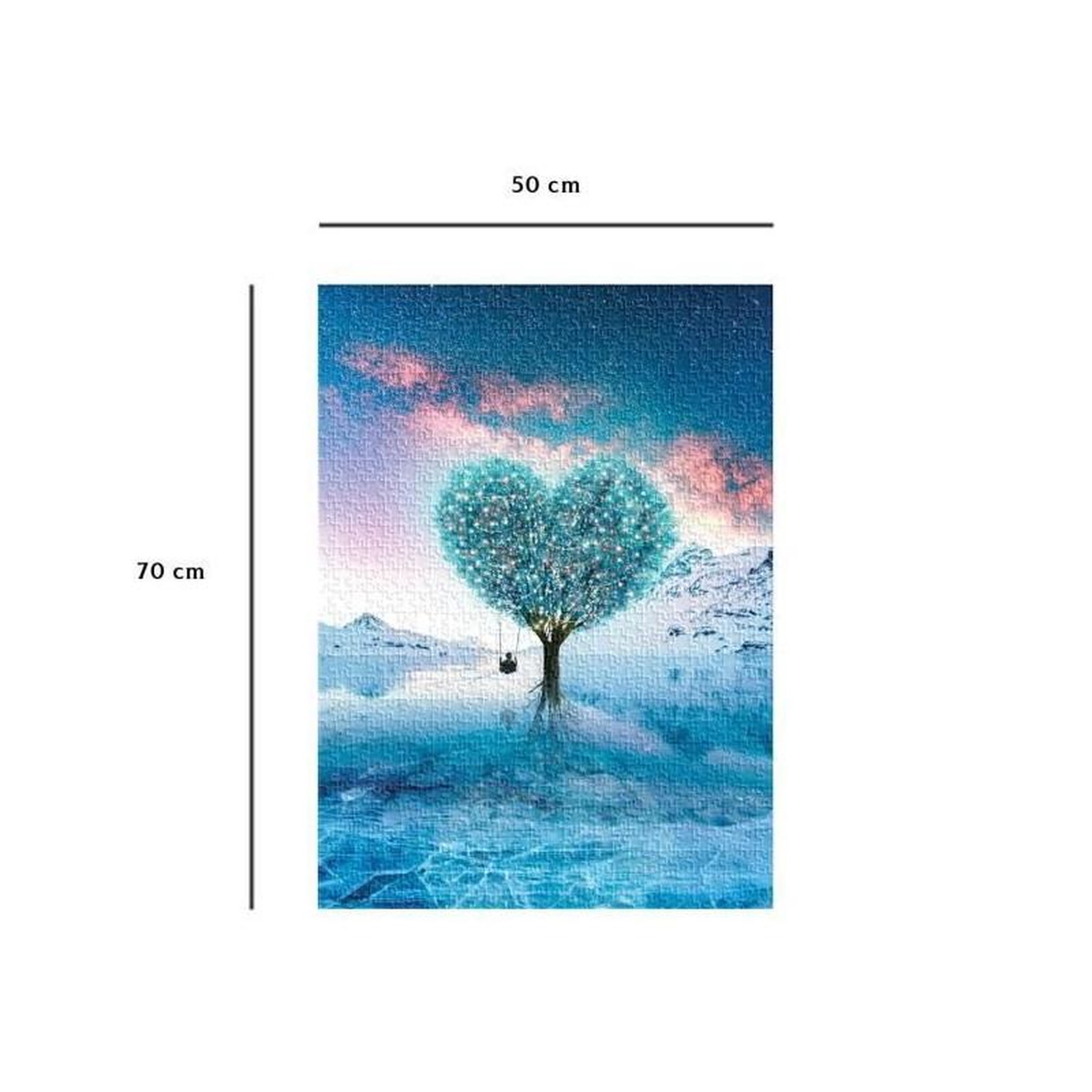 Voir la diapositive 4 : Nathan Puzzle 1000 pièces L’Arbre des rêves Diego Hernandez – Art coloré – Adultes dès 14 ans  – NATHAN