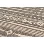 Voir la diapositive 2 : Paris Prix Tapis Imprimé à Poils Plats  Splash  Marron