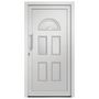 Voir la diapositive 3 : VIDAXL Porte d'entree Blanc 98x198 cm