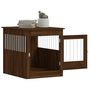 Voir la diapositive 5 : VIDAXL Meuble de cage pour chiens chene marron 64,5x80x71 cm