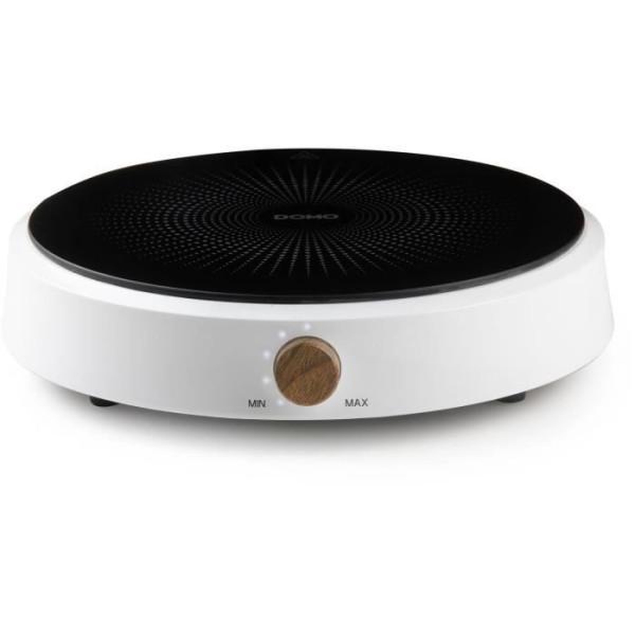 Domo Plaque a induction - domo - do30112ip - 2000 w - 1 foyer - design rond blanc