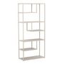 Voir la diapositive 1 : Paris Prix Étagère Bibliothèque 6 Niveaux  Staal  188cm Beige