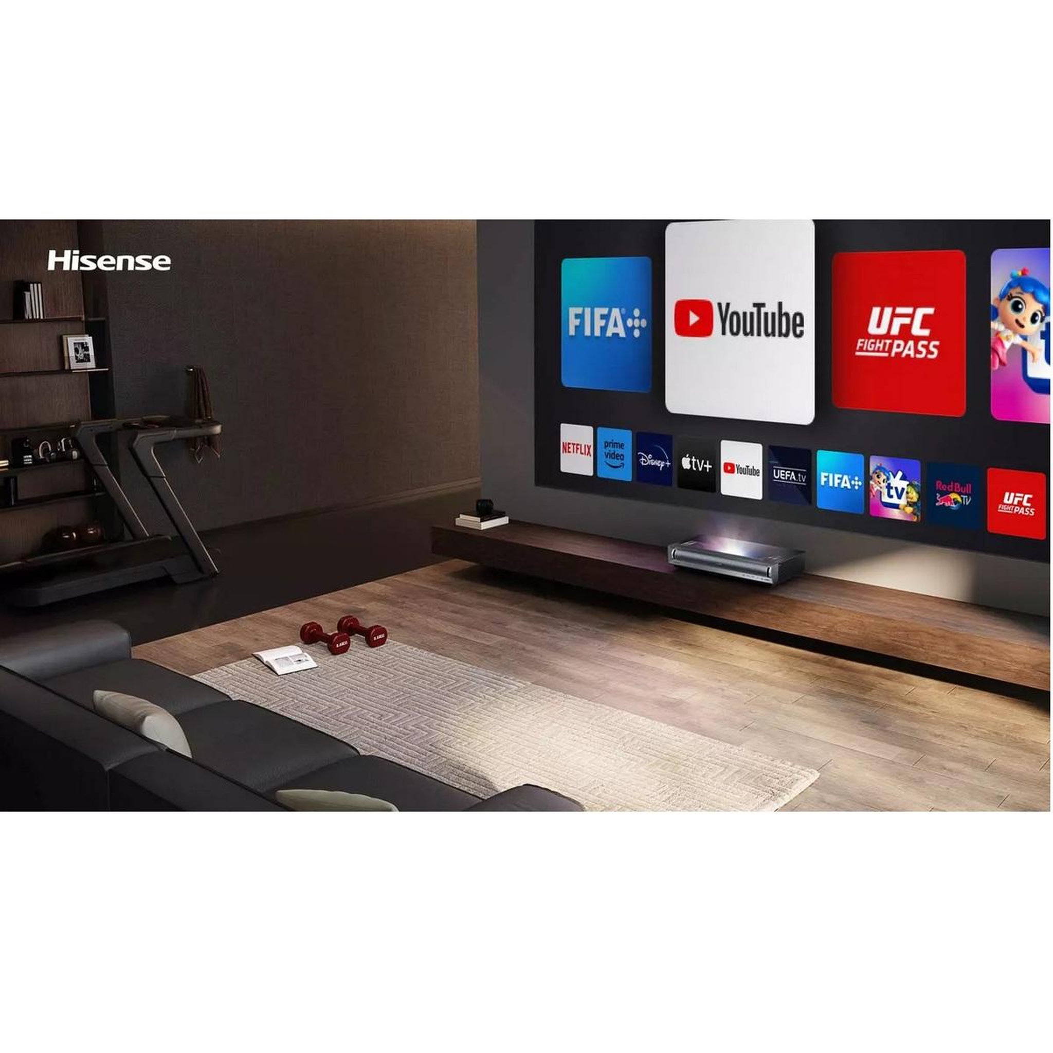 Voir la diapositive 6 : Hisense Vidéoprojecteur home cinéma px3-pro