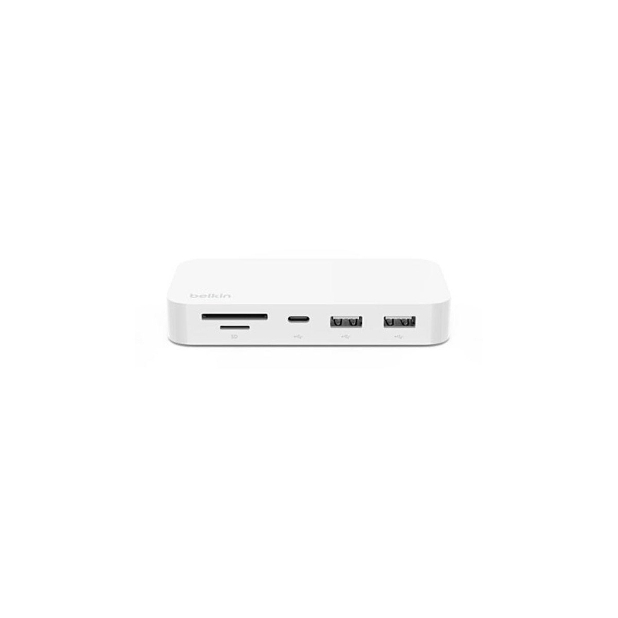 Voir la diapositive 3 : Belkin Hub 6 en 1 USB-C avec support clipsable