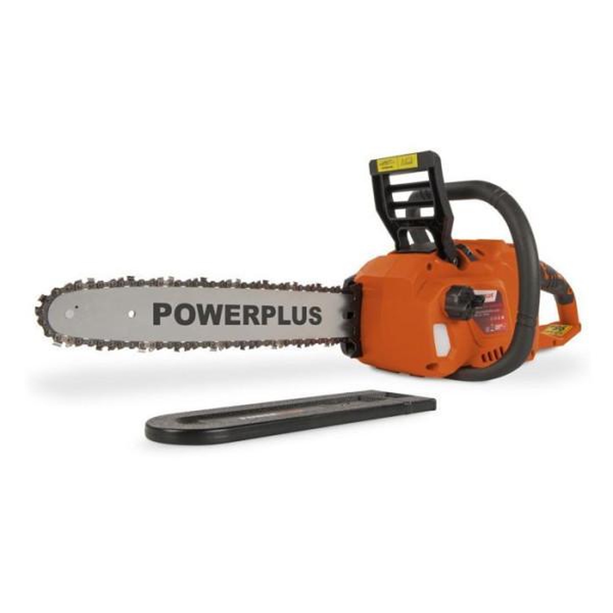 MARKET24 Dual Power Tronçonneuse a Batterie POWDPG7576 - 40 V,Guide de 350 mm, sans Batterie ni Chargeur