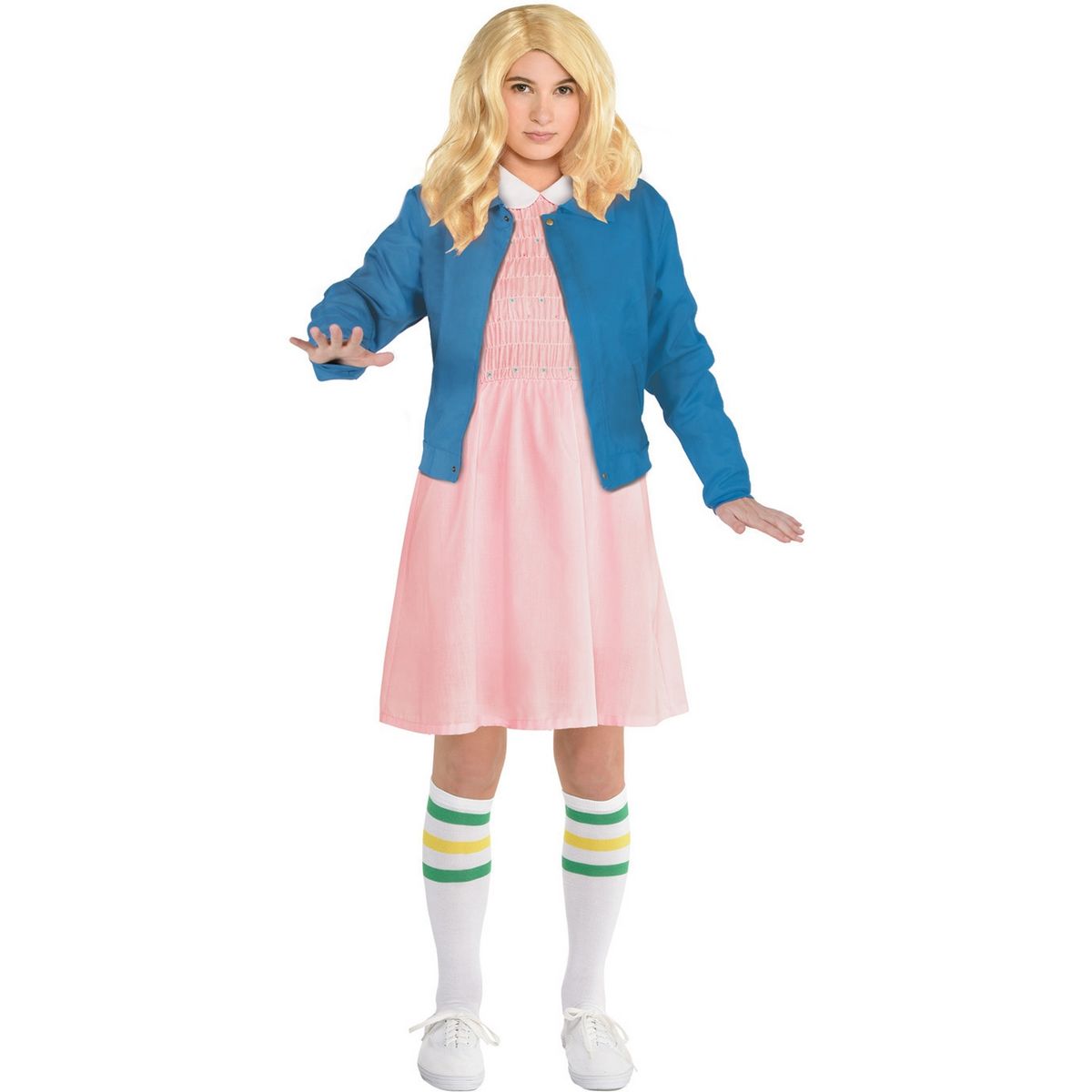 AMSCAN Costume Eleven taille 8/10 ans Stranger things