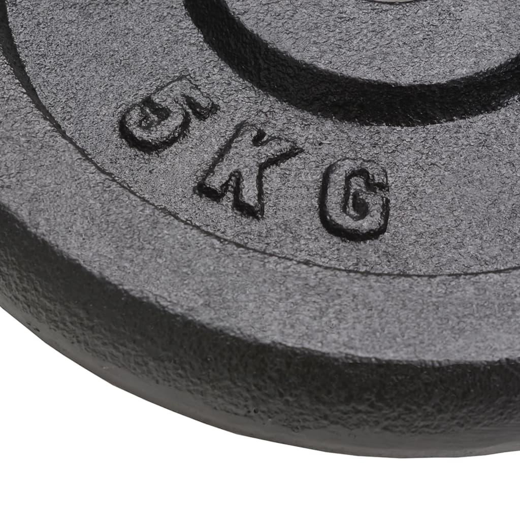 Voir la diapositive 5 : VIDAXL Plaque de poids 4 pcs 2 x 10 kg + 2 x 5 kg Fonte