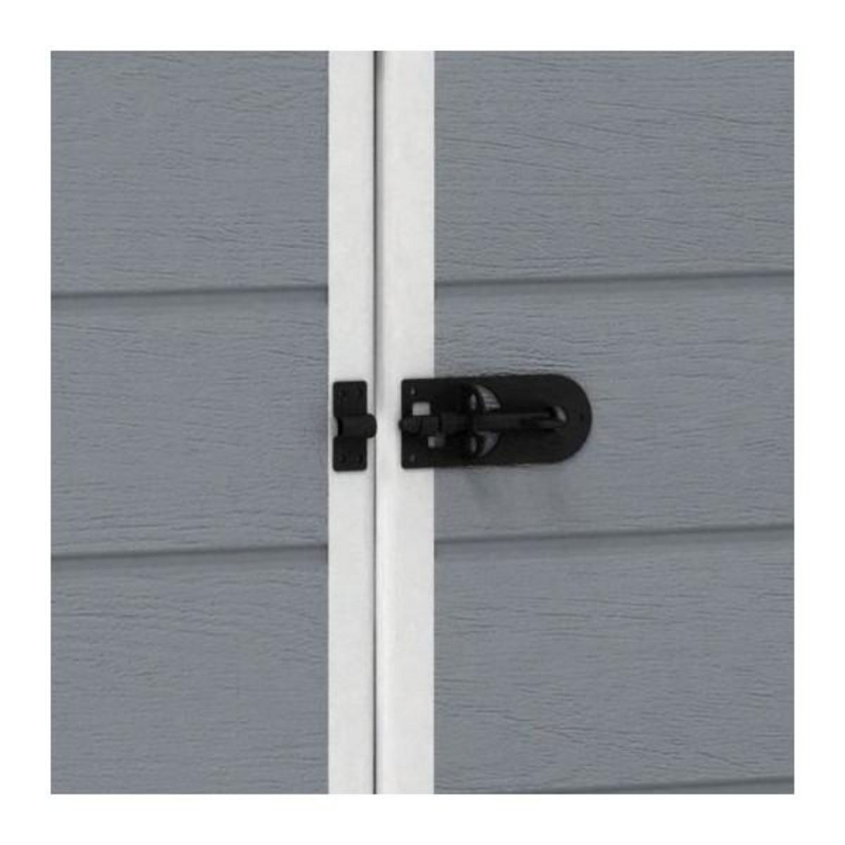 Keter KETER - Abri de jardin 4,4 m² avec plancher en résine Premium 86 Gris