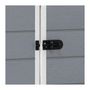 Voir la diapositive 3 : Keter KETER - Abri de jardin 4,4 m² avec plancher en résine Premium 86 Gris