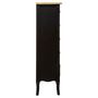 Voir la diapositive 5 : ATMOSPHERA Chiffonnier 5 Tiroirs  Chrysa  113cm Noir