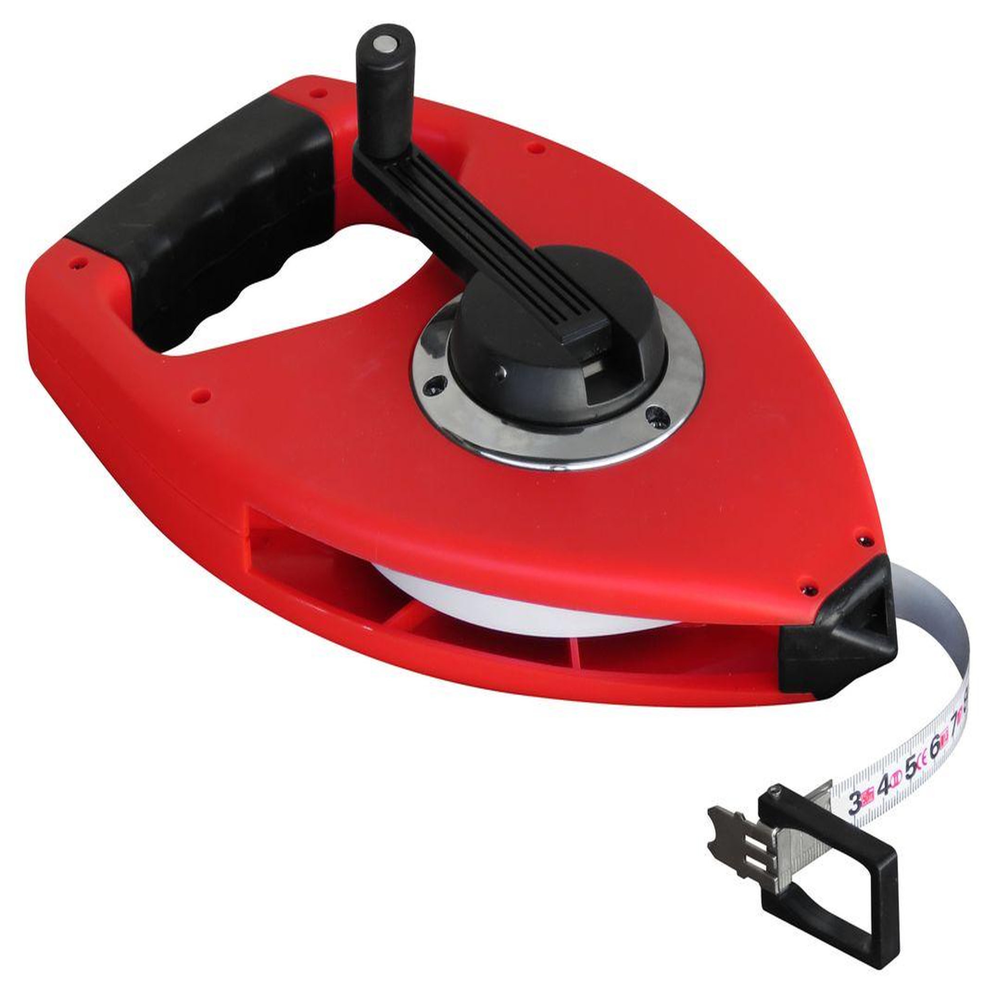 OUTIFRANCE Mesure longue démultipliée ruban acier - 13 mm 30 m