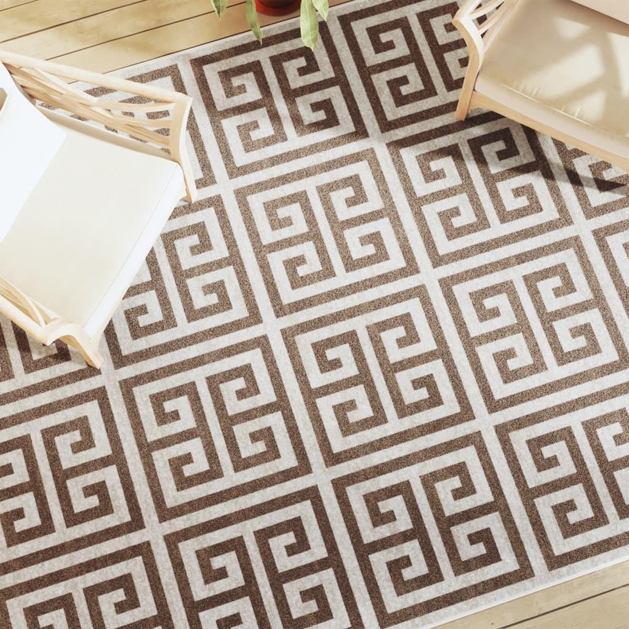 Voir la diapositive 4 : VIDAXL Tapis interieur exterieur a poils courts 190x300cm antiderapant
