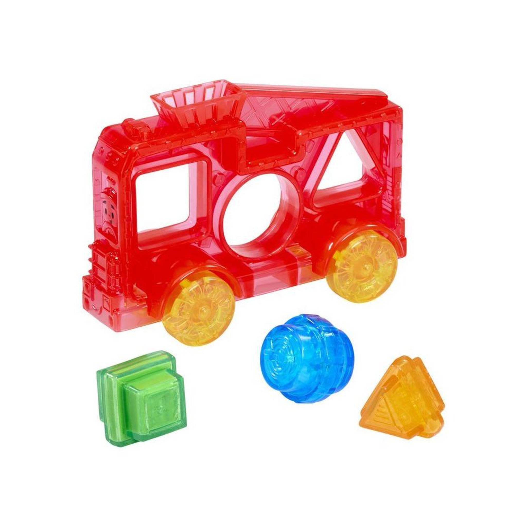 Voir la diapositive 5 : GOLIATH Blocs sensoriels Lil' Jellies camion de pompiers souple pour bébé dès 6 mois, jouet flexible et facile à saisir
