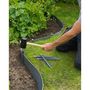 Voir la diapositive 2 : NATURE Ancres pour bordure de jardin en polypropylene - NATURE - H 26,7 x 1,9 x 1,8 cm - Gris