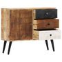 Voir la diapositive 4 : VIDAXL Buffet 88x30x73 cm Bois de manguier massif