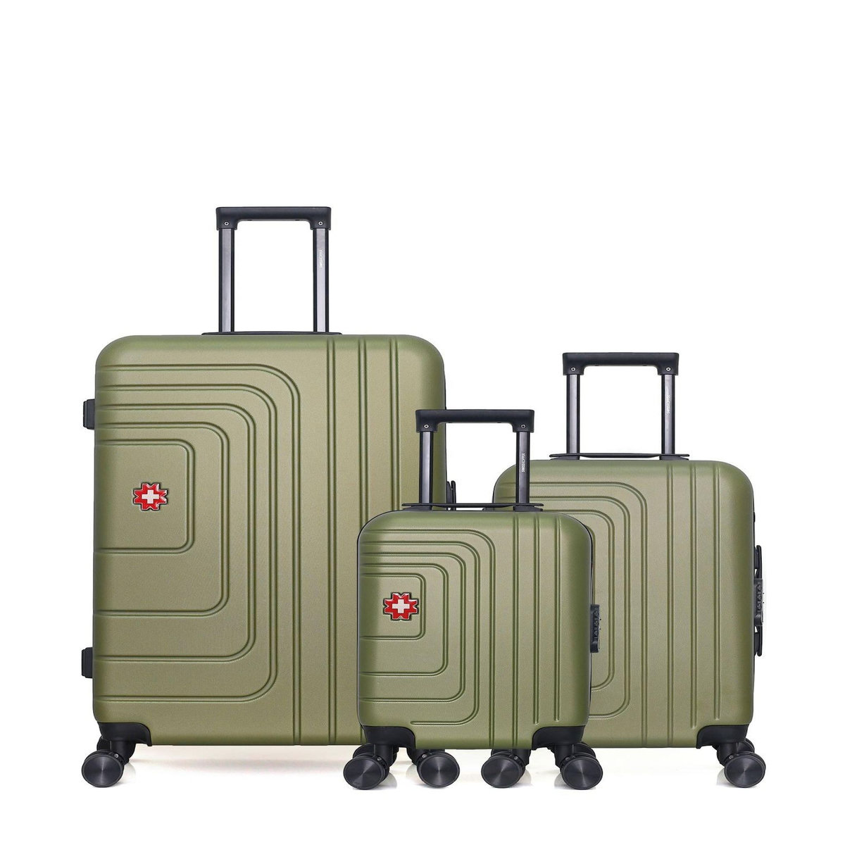 SWISS KOPPER SWISS KOPPER - LOT DE 3 - Valises grand format, cabine et cabine XXS RUTI