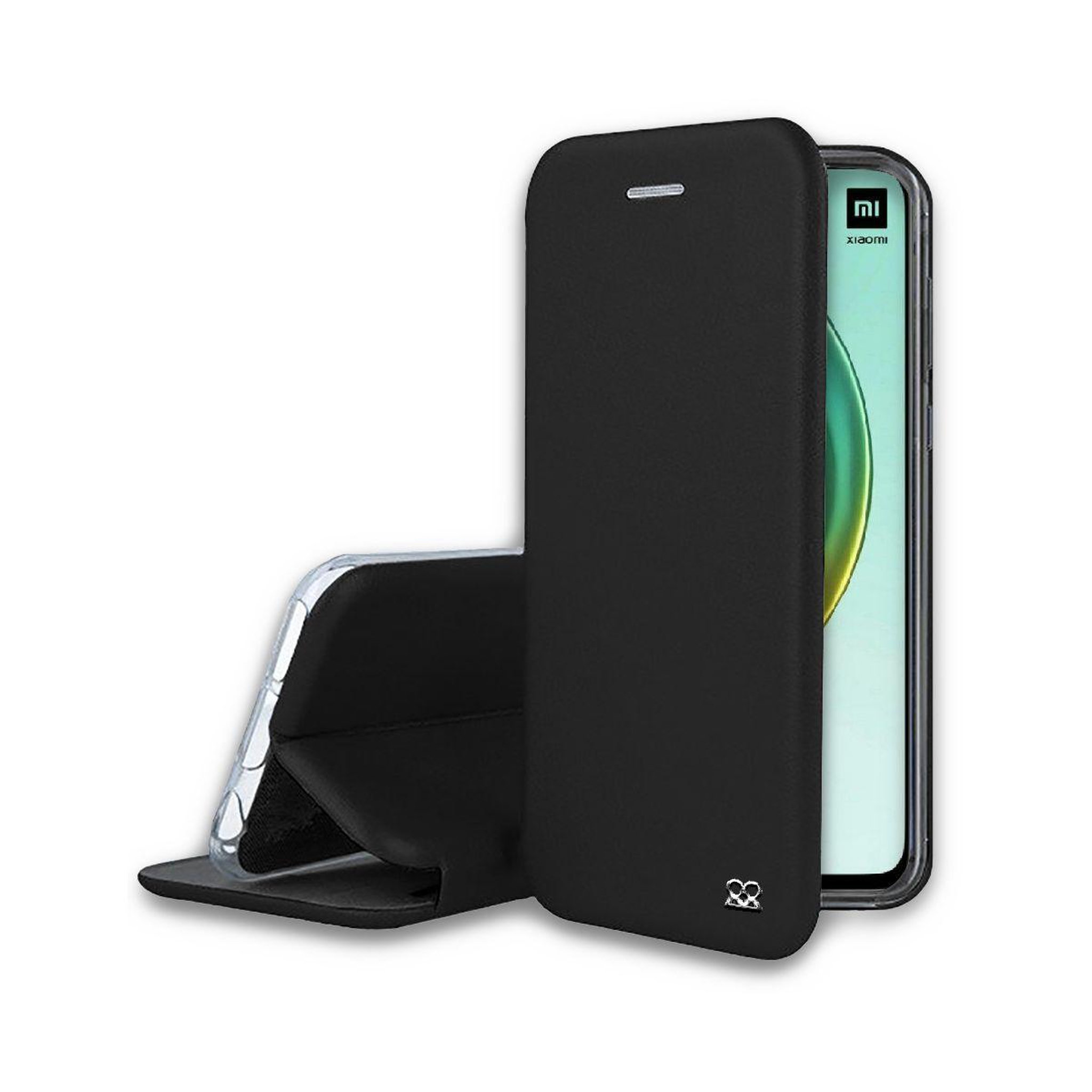 Voir la diapositive 1 : IBROZ Etui Xiaomi Mi 10T Pro Cuir noir