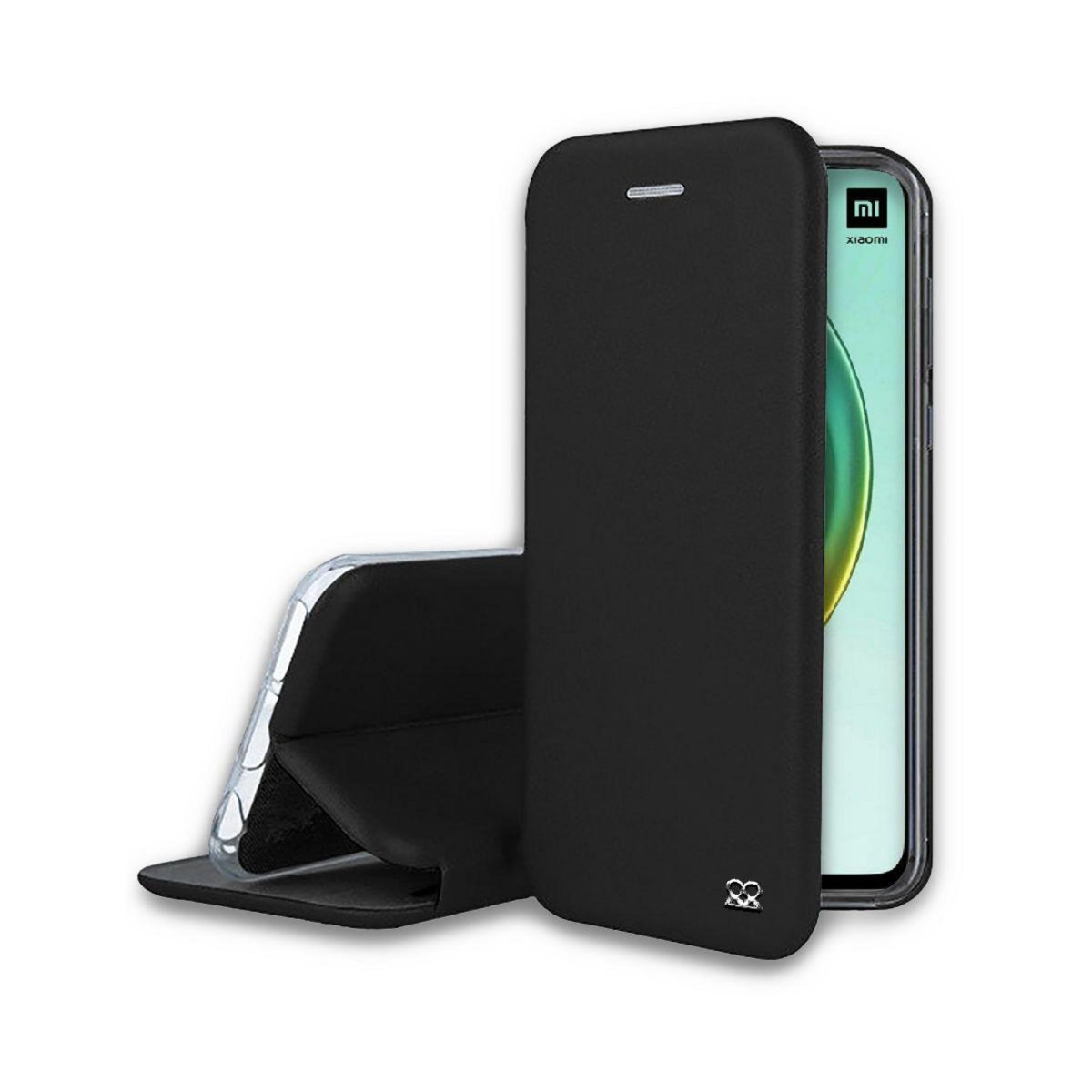 IBROZ Etui Xiaomi Mi 10T Pro Cuir noir