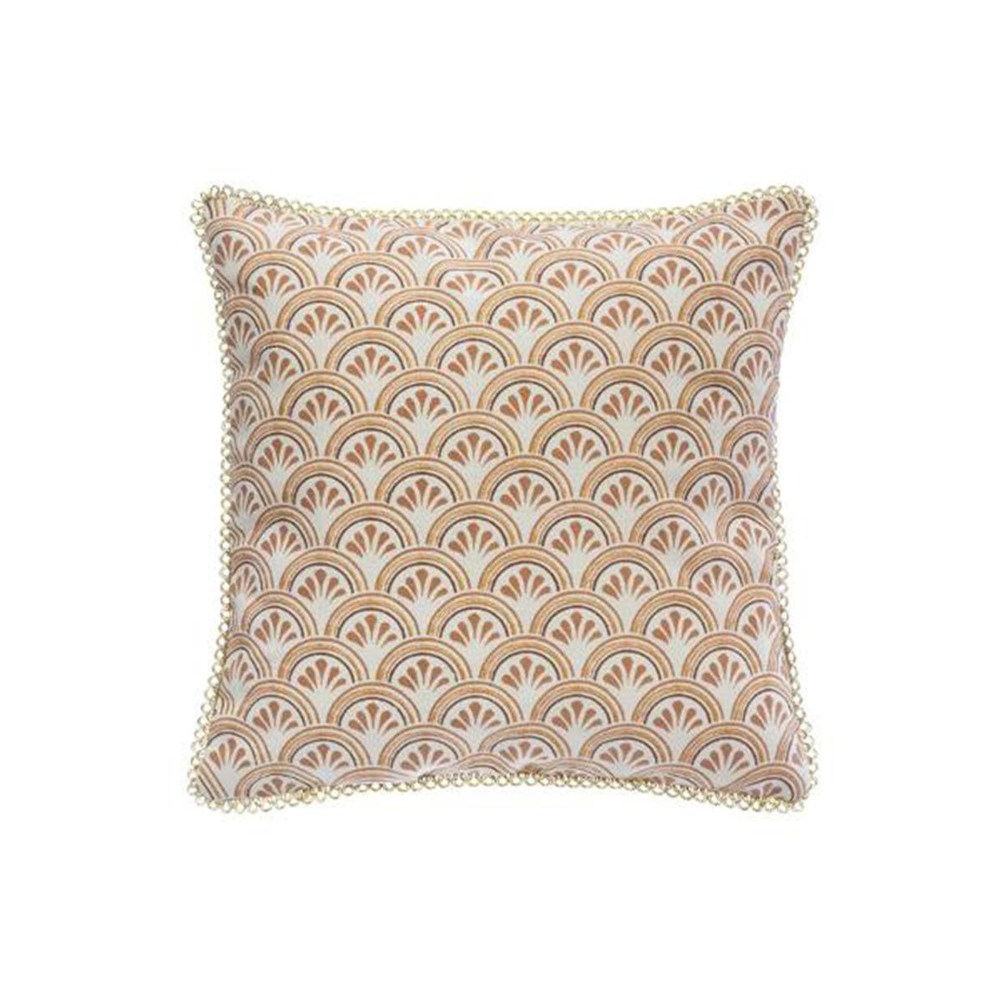 Voir la diapositive 1 : ATMOSPHERA Coussin Déco Déhoussable  Art  40x40cm Rose