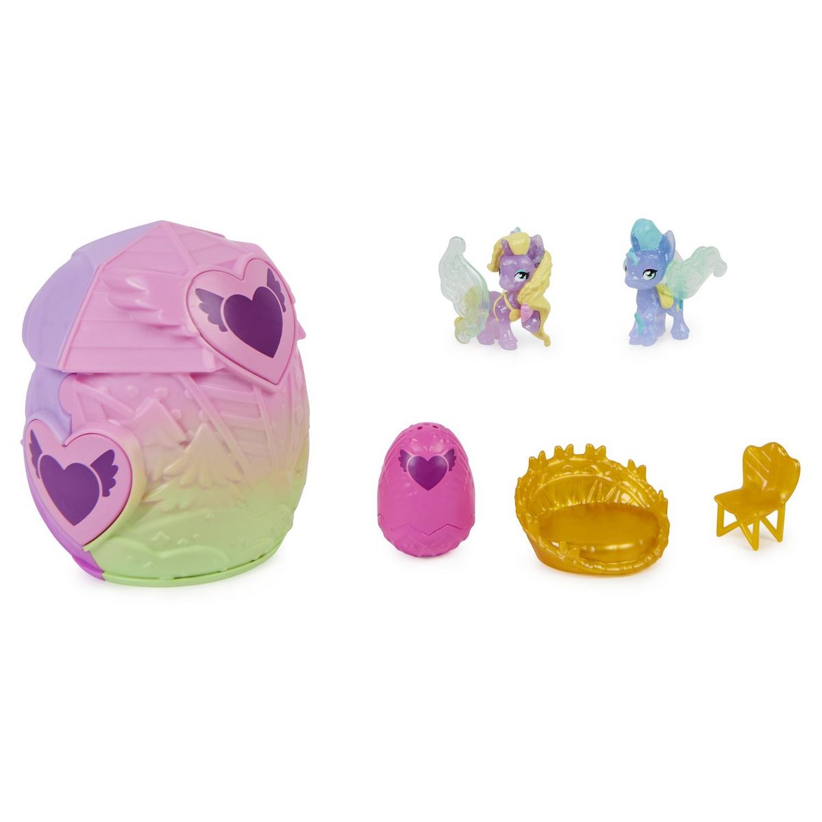SPIN MASTER Playset Maison 4 Famille Surprise Saison 2 Hatchimals