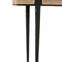 Voir la diapositive 5 : Paris Prix Console 2 Tiroirs en Bois  Molly  120cm Noir & Beige