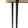 Voir la diapositive 5 : Paris Prix Console 2 Tiroirs en Bois  Molly  120cm Noir & Beige