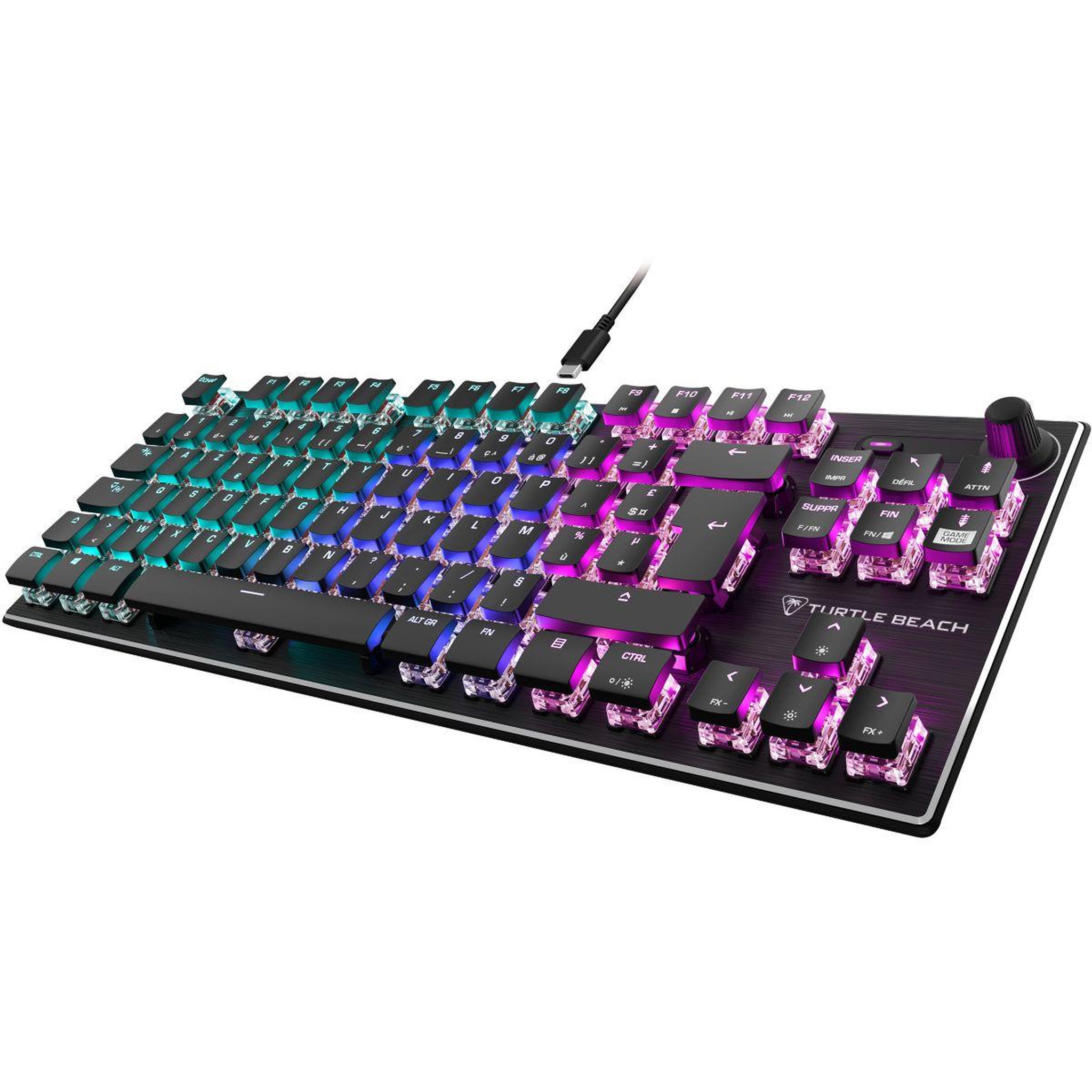 Voir la diapositive 5 : Turtle Beach Clavier gamer vulcan tkl aimo noir linear