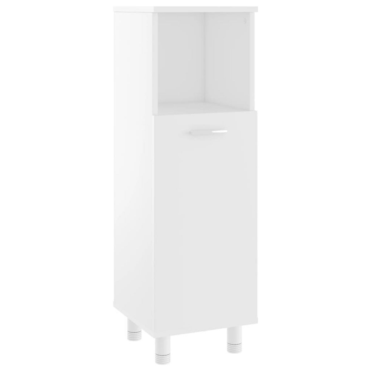 VIDAXL Armoire de salle de bain Blanc 30x30x95 cm Bois d'ingenierie