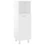 Voir la diapositive 2 : VIDAXL Armoire de salle de bain Blanc 30x30x95 cm Bois d'ingenierie