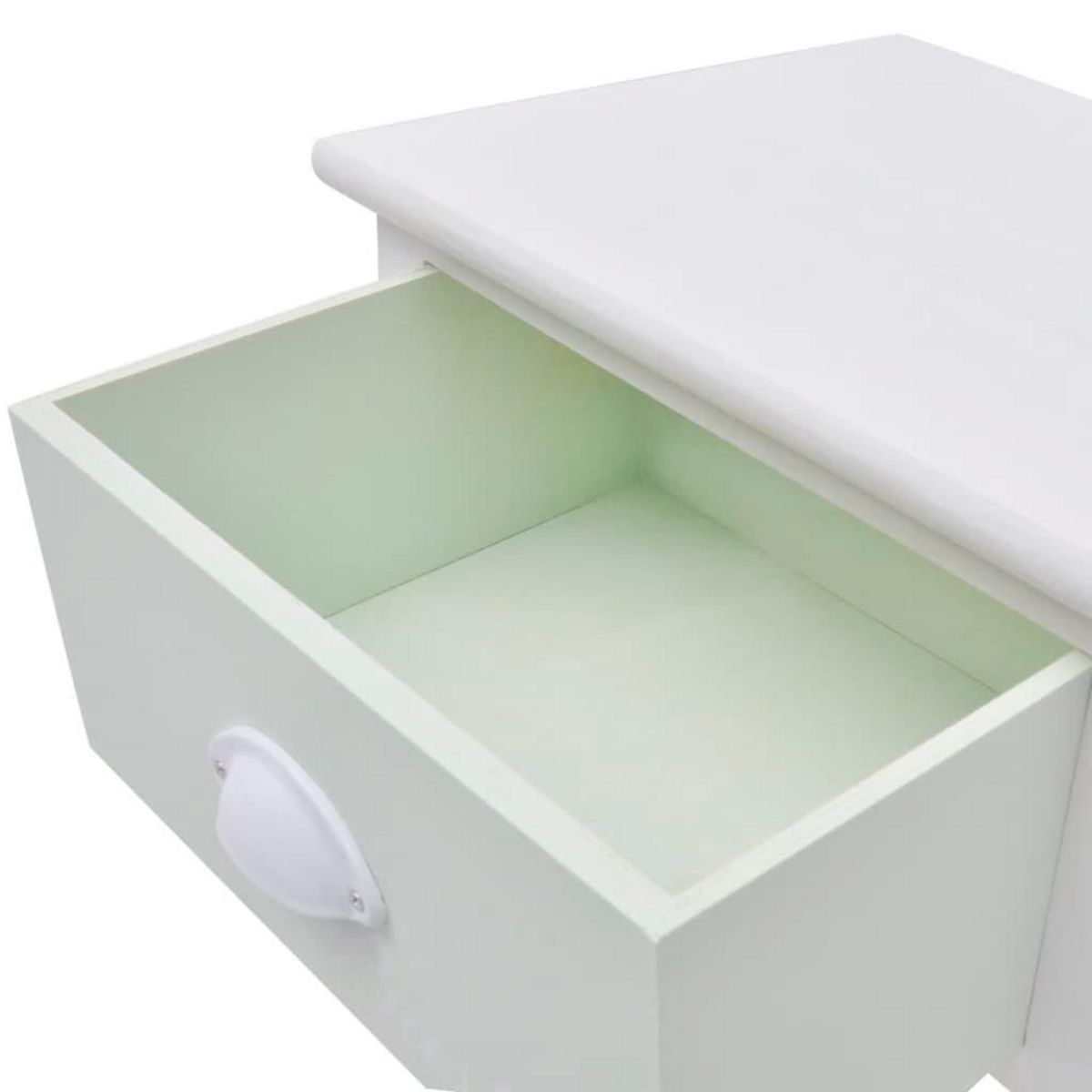 VIDAXL Table de chevet en style français Bois