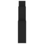 Voir la diapositive 4 : VIDAXL Etagere murale cube Noir 80x15x78,5 cm Bois d'ingenierie