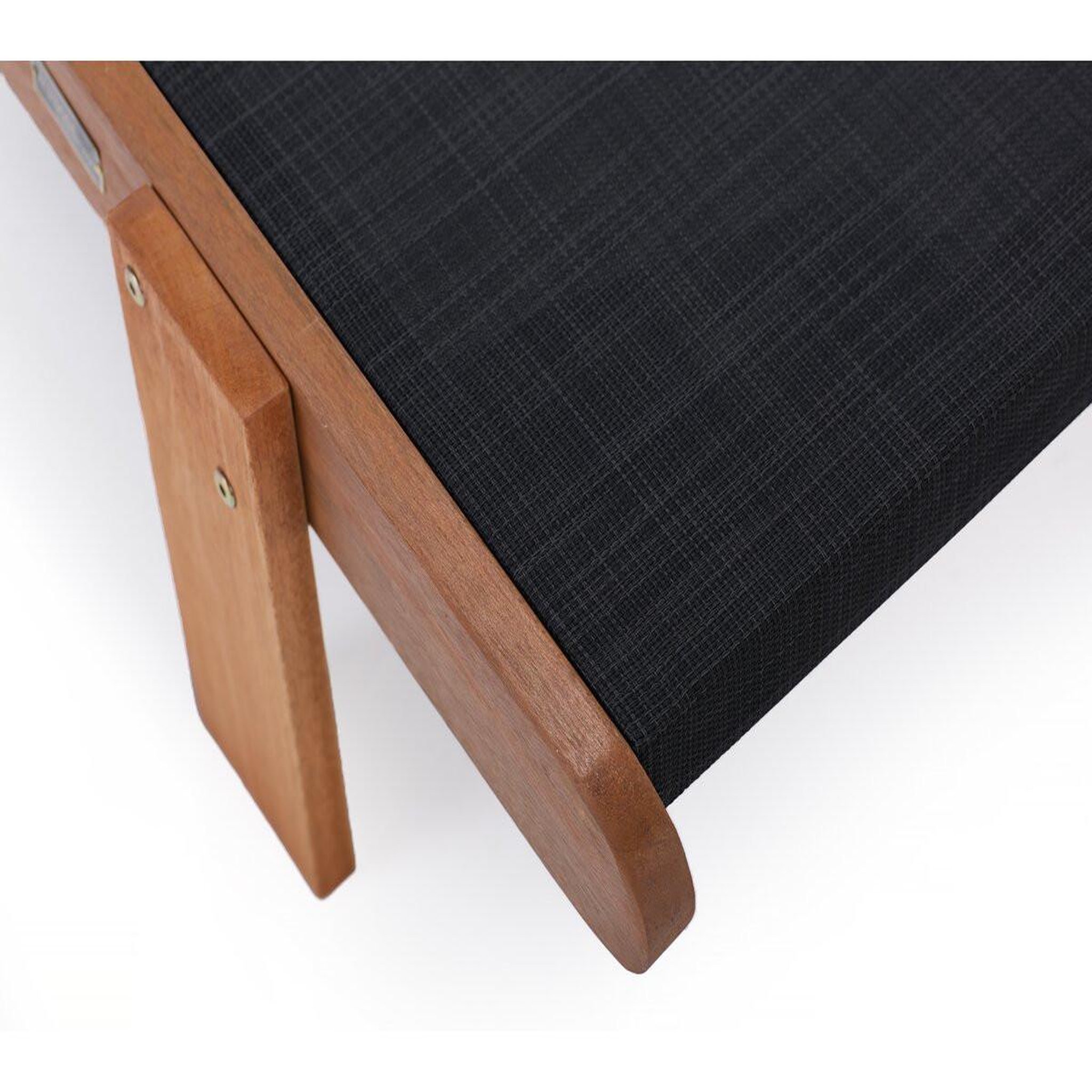 Voir la diapositive 3 : Habitat et Jardin Bain de soleil en bois exotique  saïgon  - maple - noir