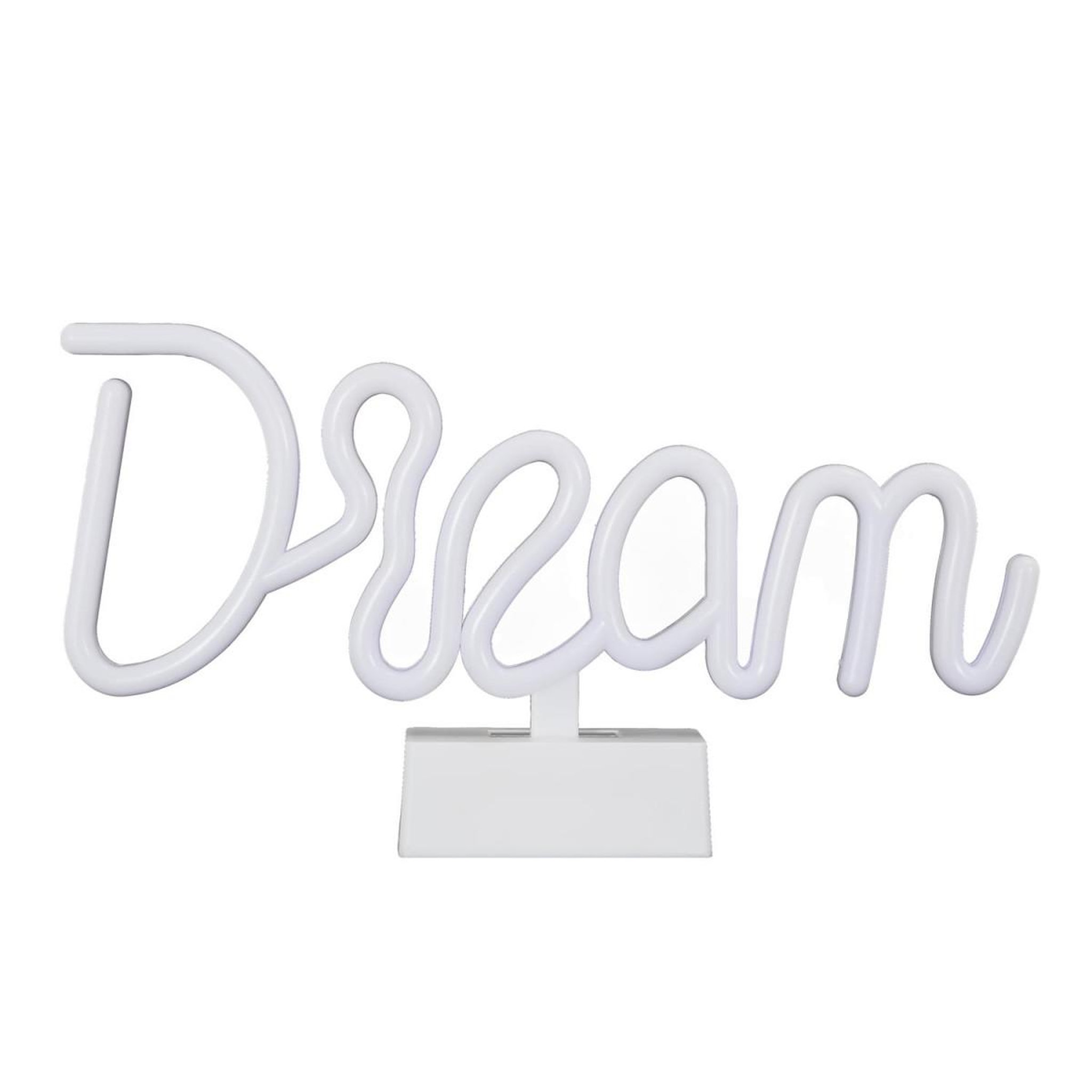 Voir la diapositive 2 : The Home Deco Factory Lampe led effet néon  dream  31cm bleu